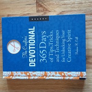 The Crafter's Devotional hardback book by Barbara R Call